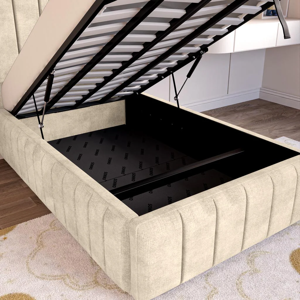 Milan Kids Upholstered Ottoman Bed - Image 7
