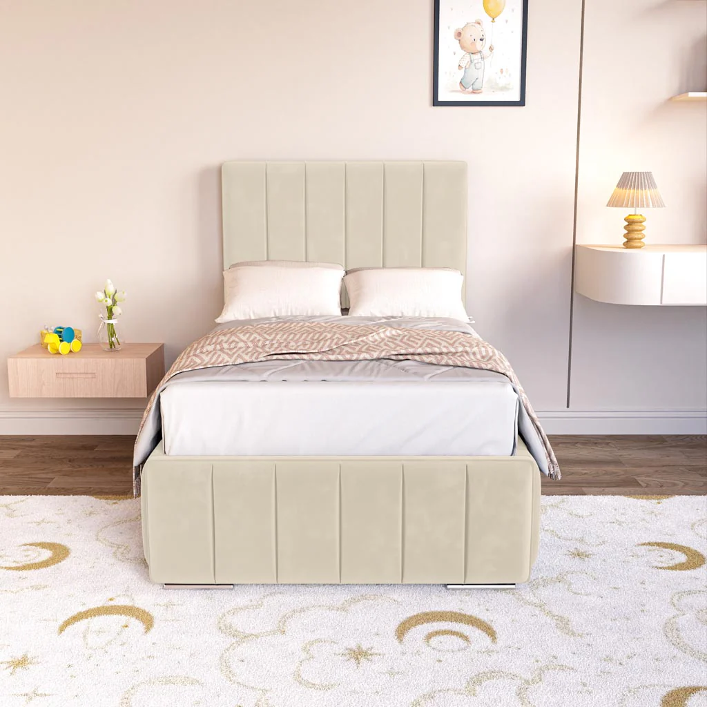 Milan Kids Upholstered Ottoman Bed - Image 5