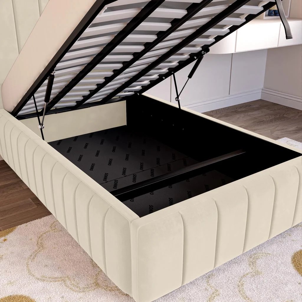 Milan Kids Upholstered Ottoman Bed - Image 7
