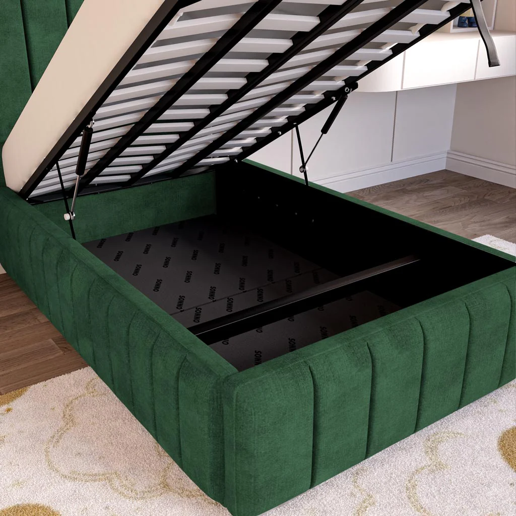 Milan Kids Upholstered Ottoman Bed - Image 7