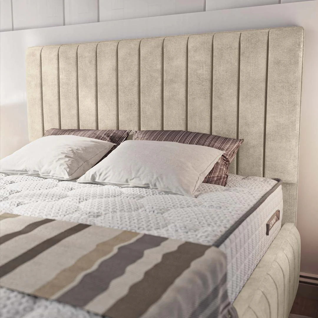 Milan Upholstered Bed - Image 3