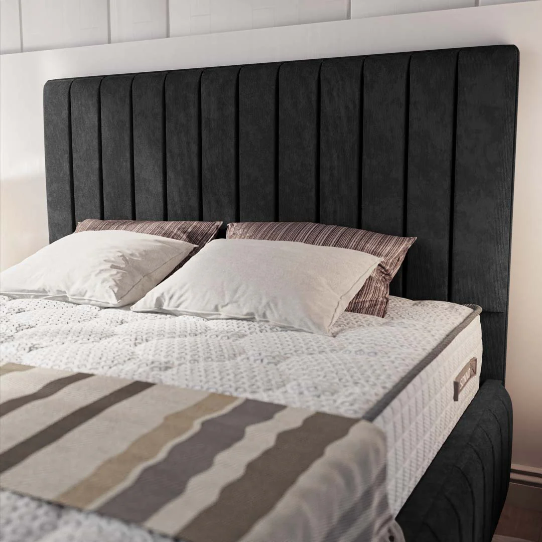 Milan Upholstered Bed - Image 3