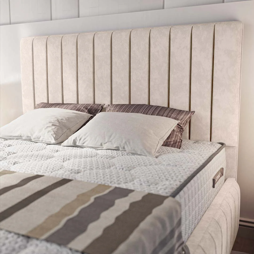 Milan Upholstered Bed - Image 3