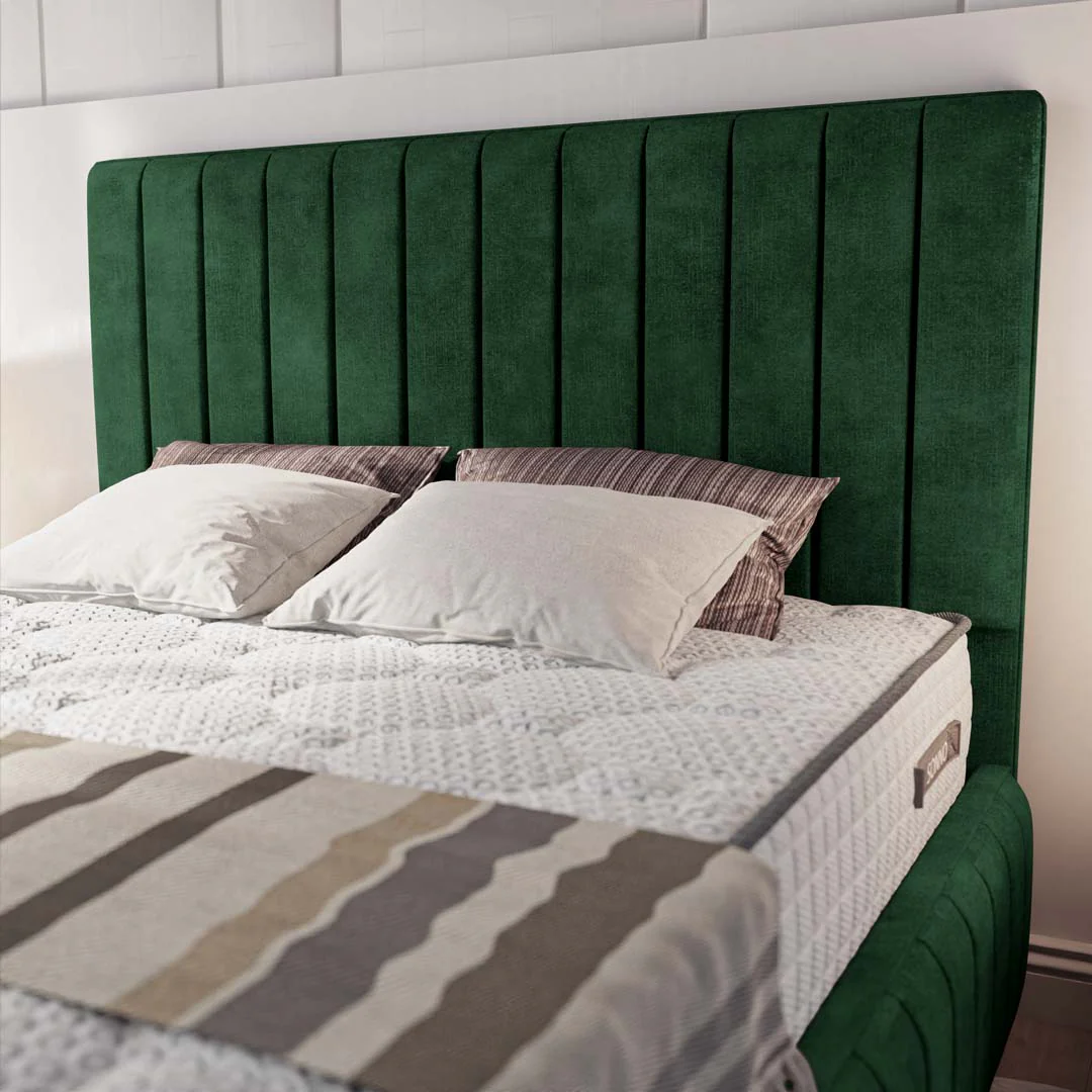 Milan Upholstered Bed - Image 3
