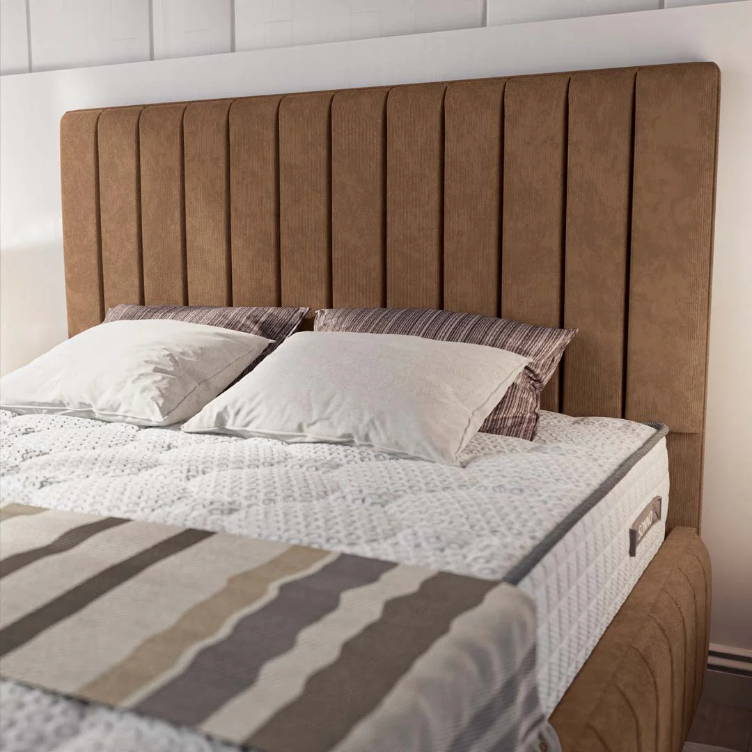 Milan Upholstered Bed - Image 3