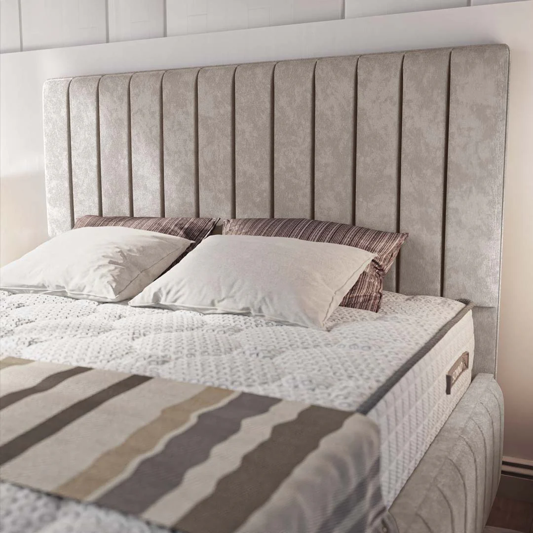 Milan Upholstered Bed - Image 3