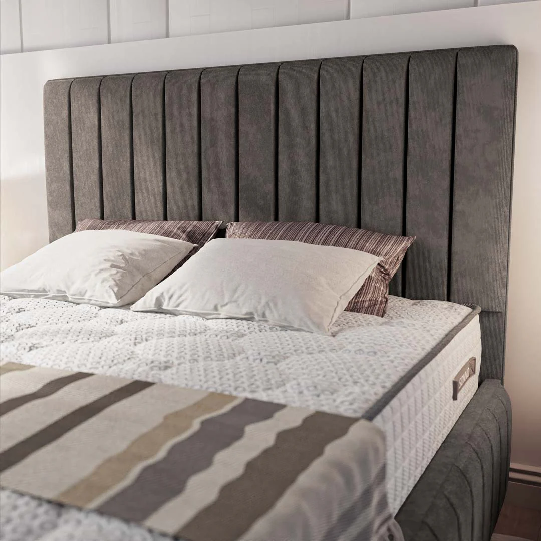 Milan Upholstered Bed - Image 3