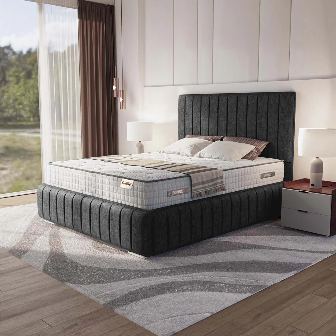 Milan Upholstered Ottoman Bed - Image 3