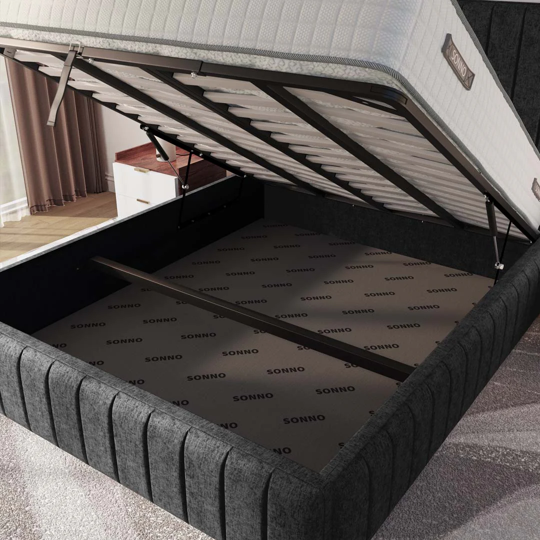 Milan Upholstered Ottoman Bed - Image 7