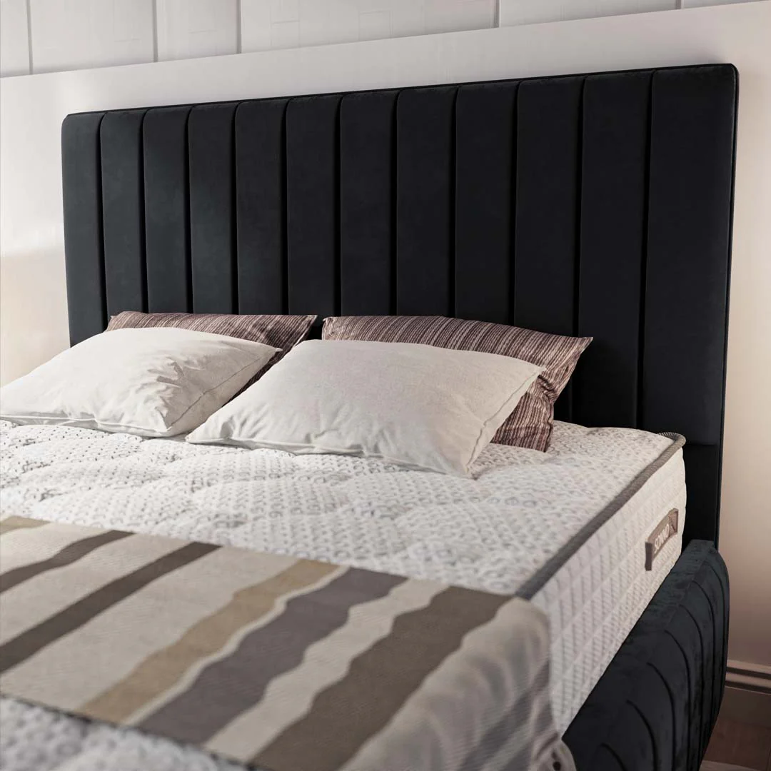 Milan Upholstered Ottoman Bed - Image 4