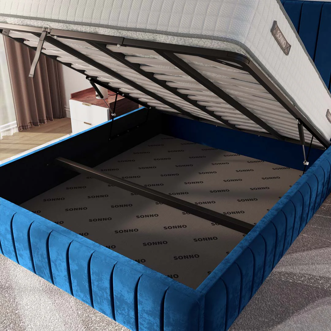 Milan Upholstered Ottoman Bed - Image 7