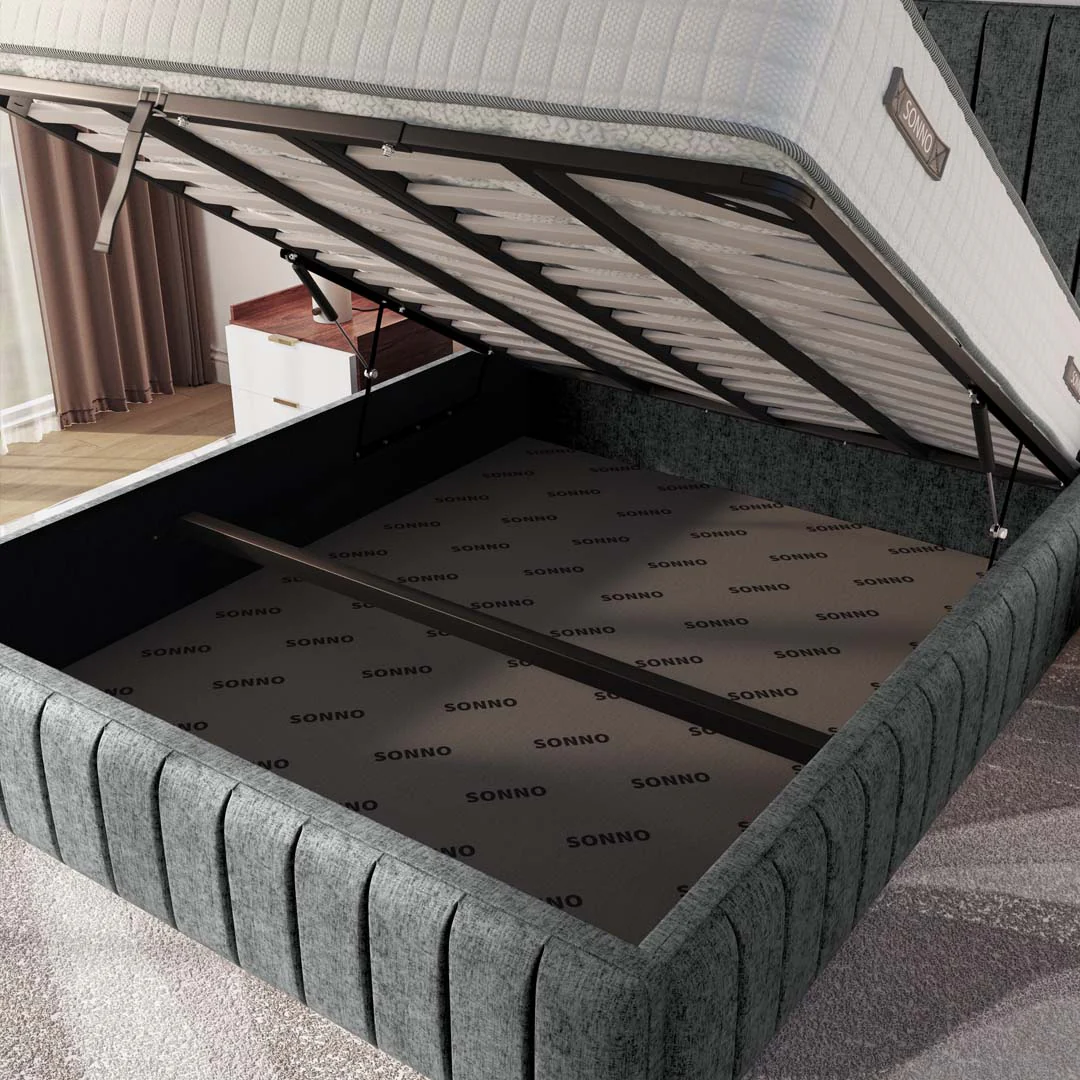 Milan Upholstered Ottoman Bed - Image 7
