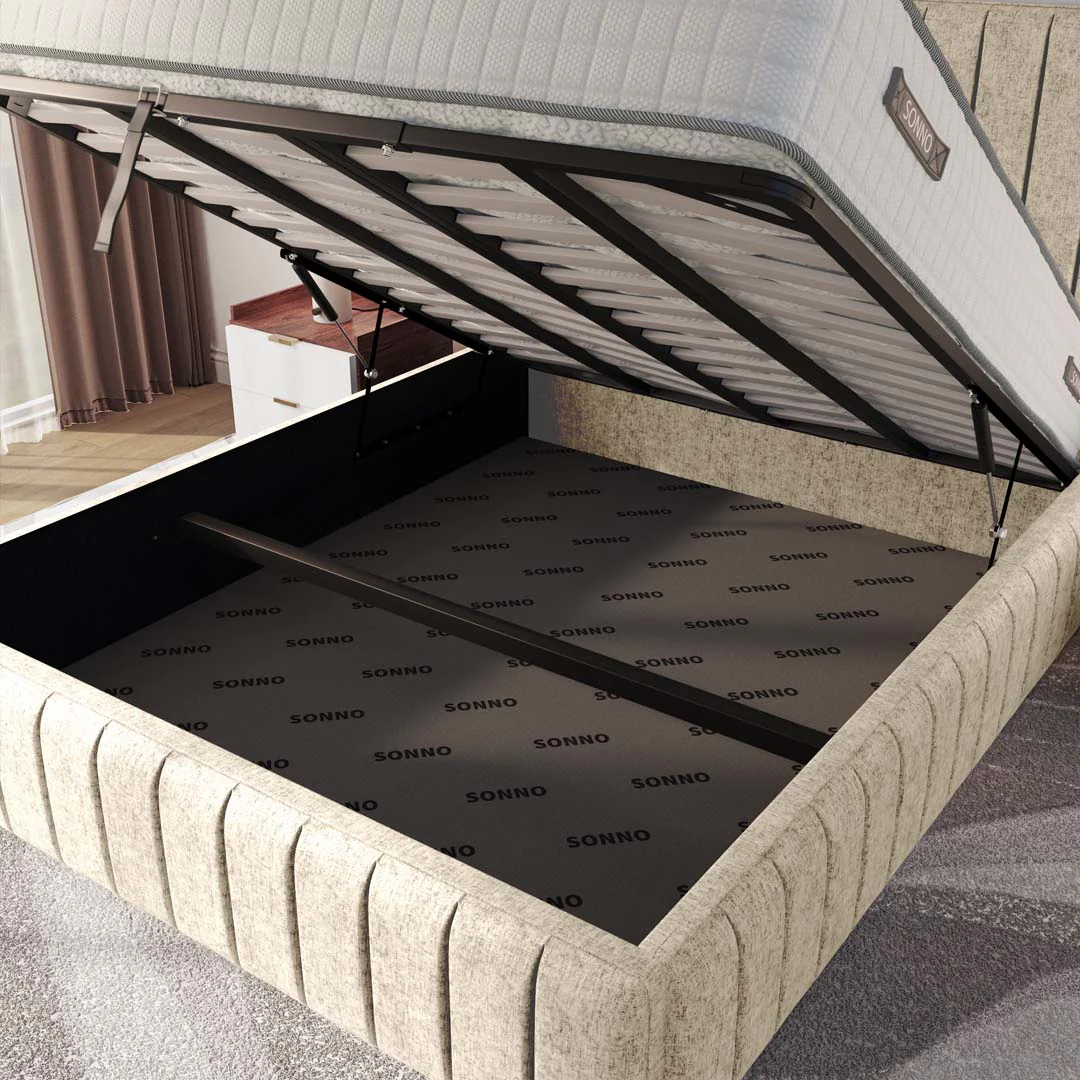 Milan Upholstered Ottoman Bed - Image 7