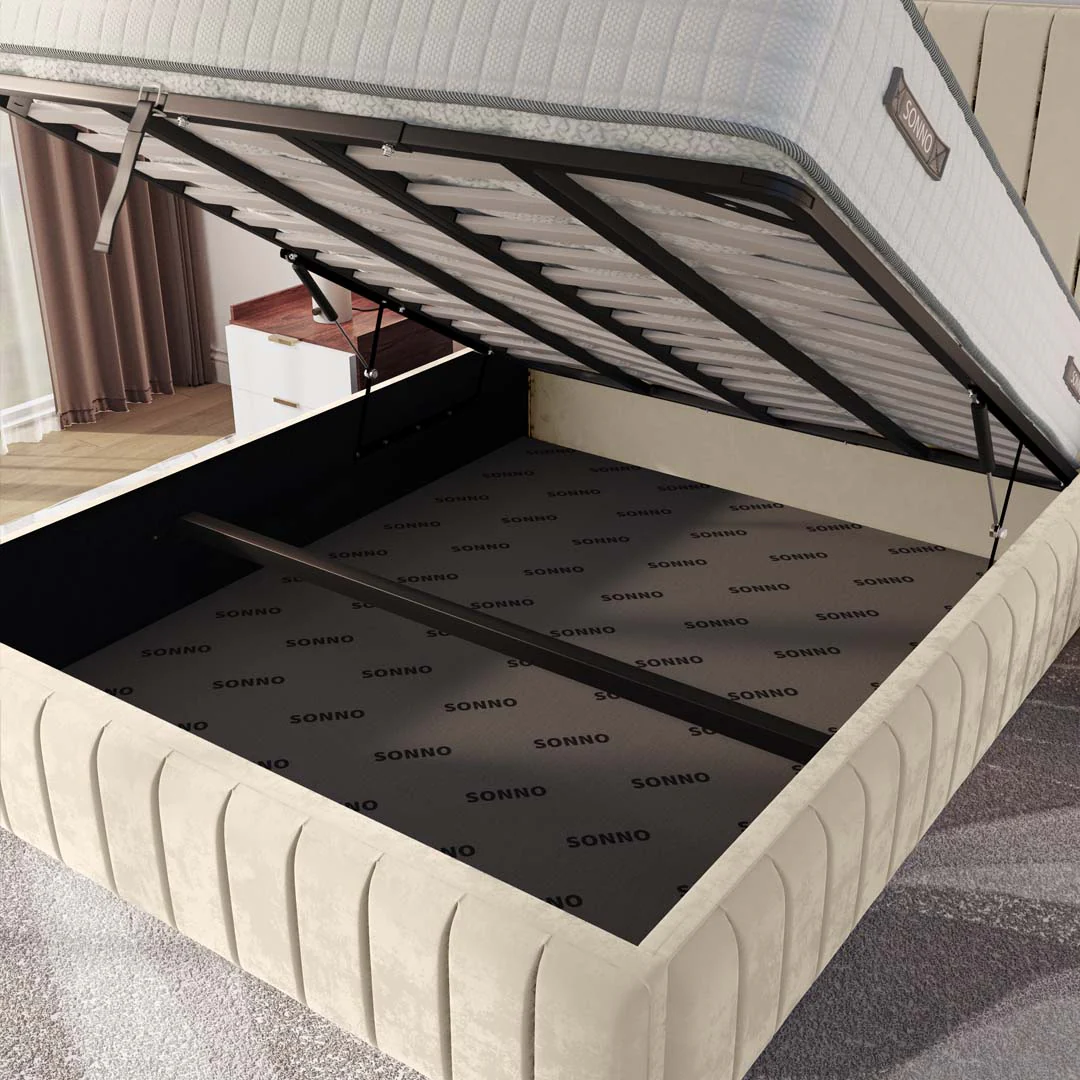 Milan Upholstered Ottoman Bed - Image 7