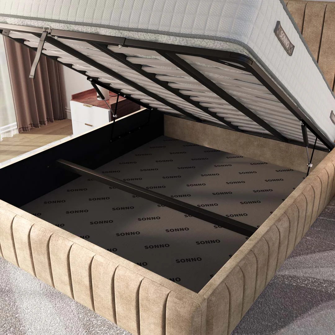 Milan Upholstered Ottoman Bed - Image 7