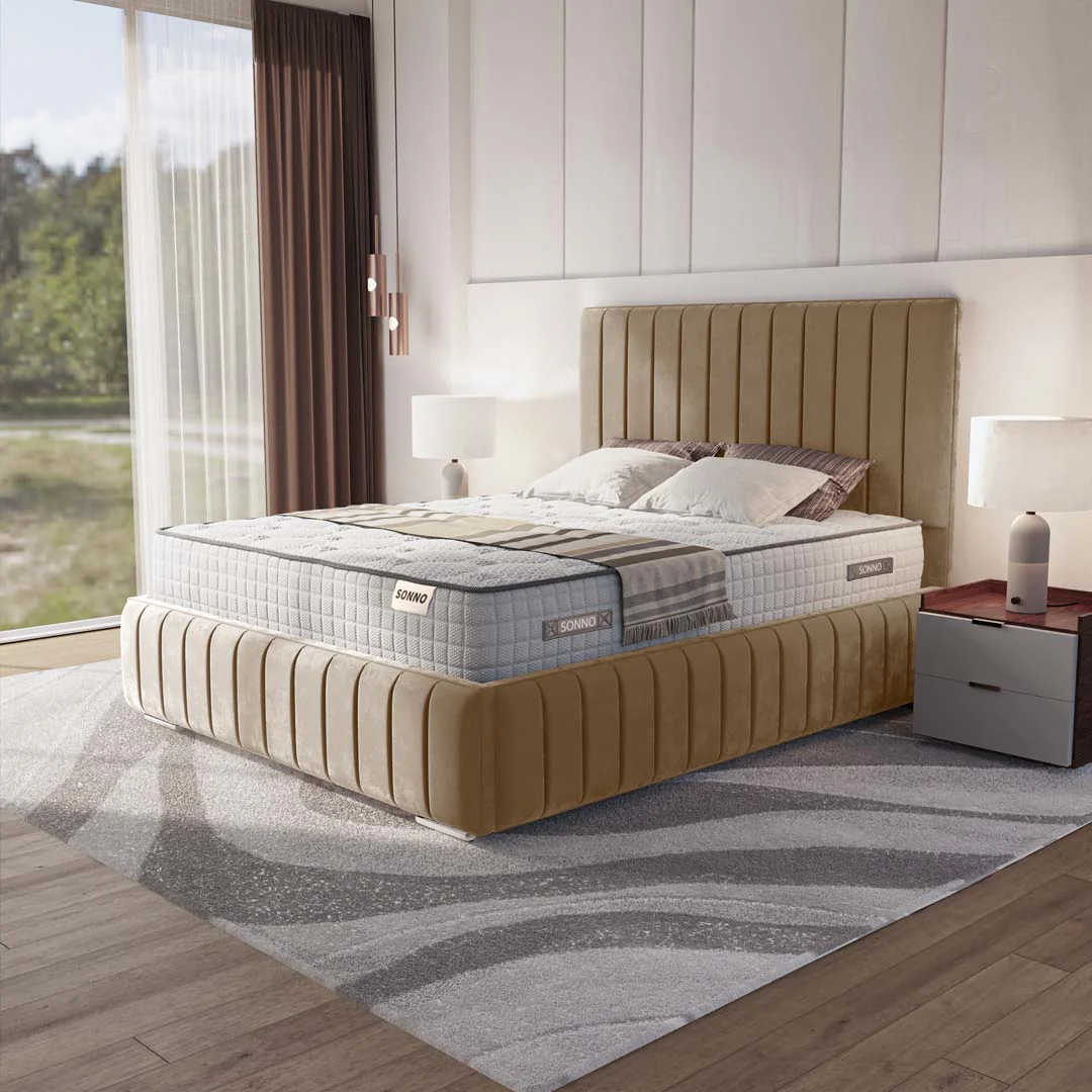 Milan Upholstered Ottoman Bed - Image 3
