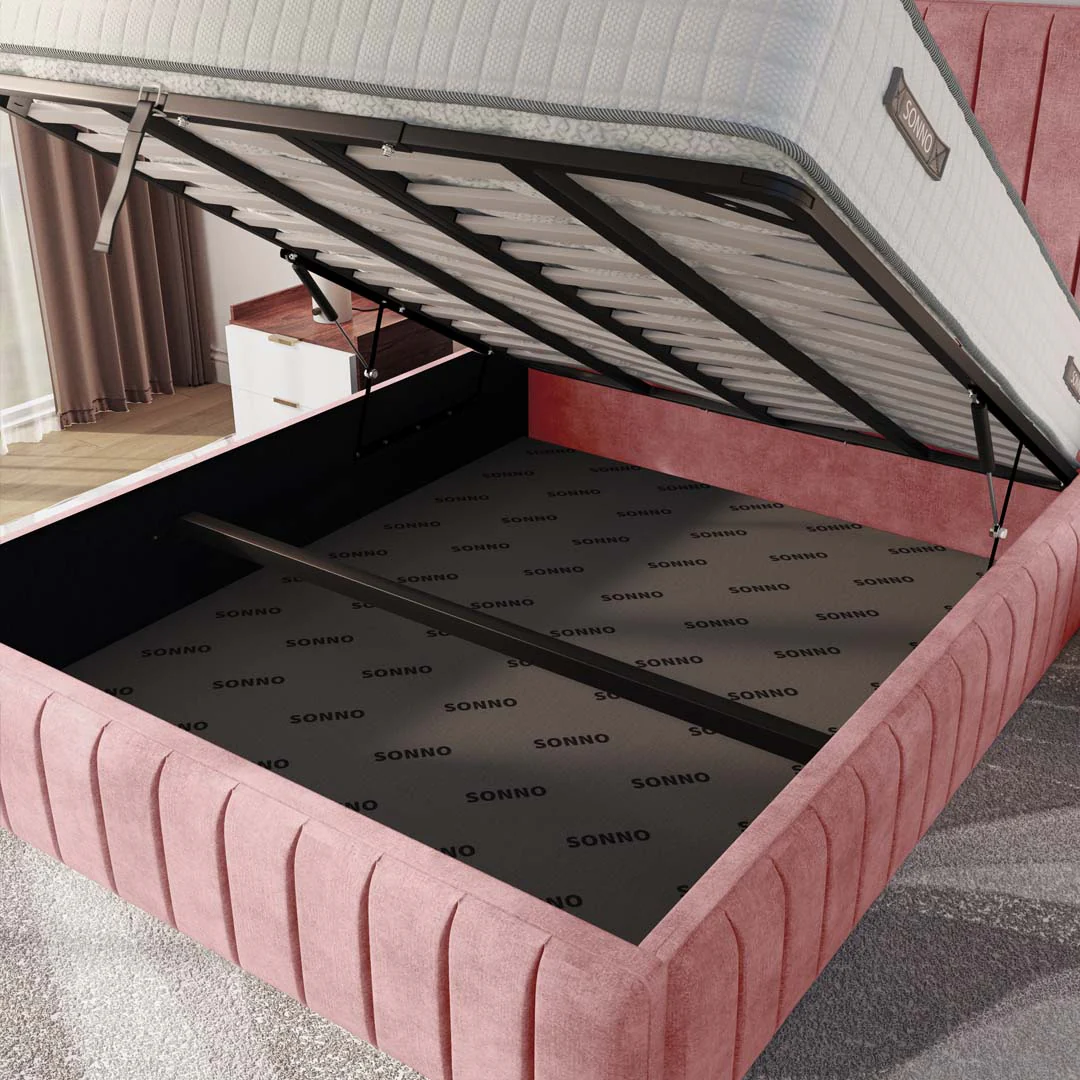 Milan Upholstered Ottoman Bed - Image 7