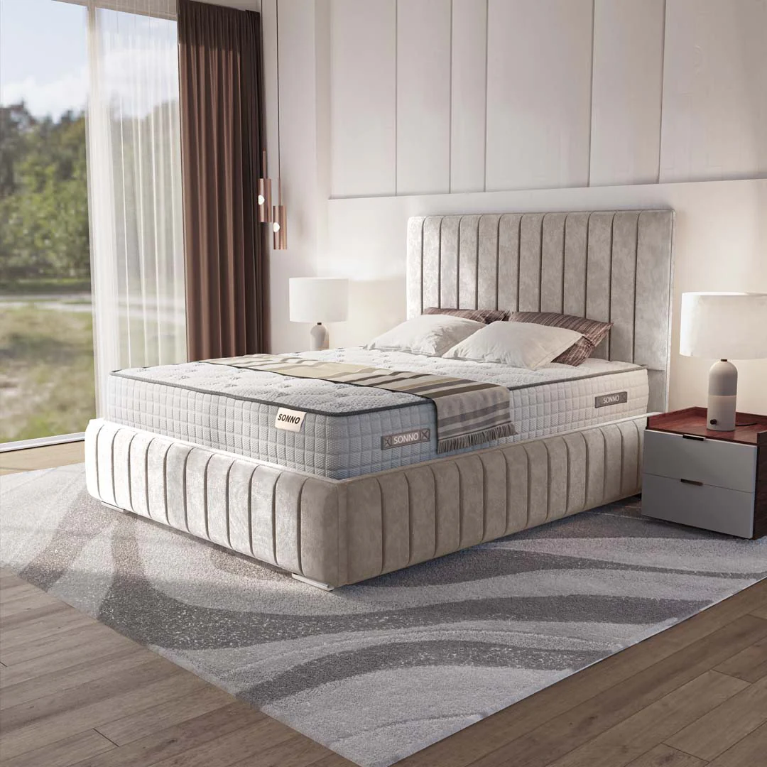 Milan Upholstered Ottoman Bed - Image 3