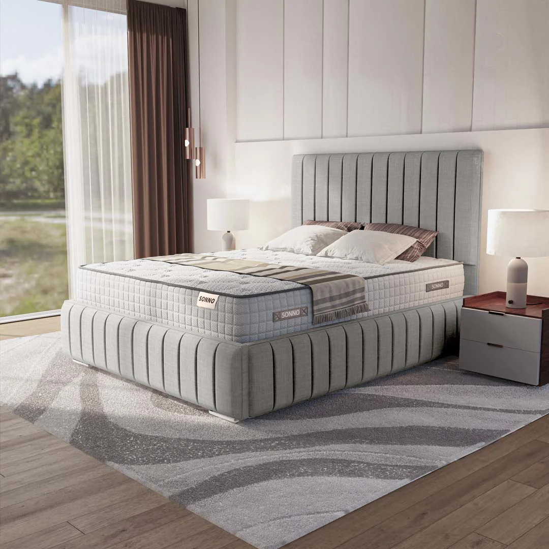 Milan Upholstered Ottoman Bed - Image 3