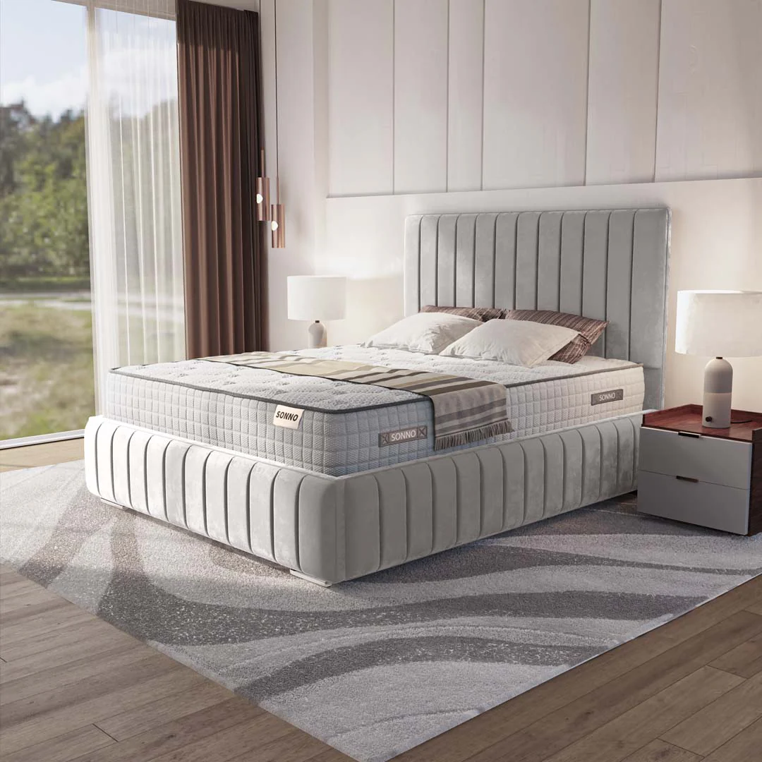 Milan Upholstered Ottoman Bed - Image 3
