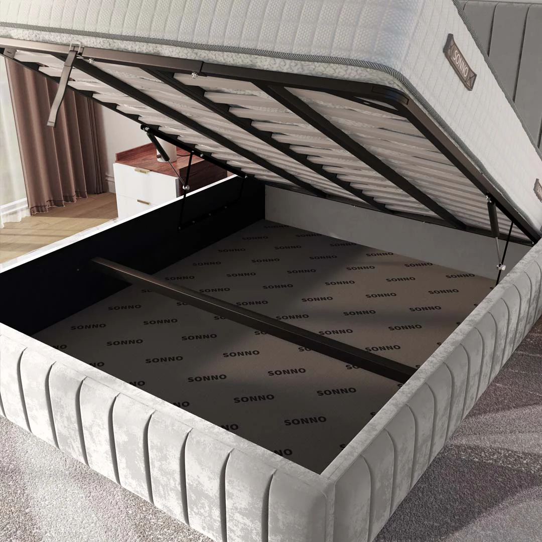 Milan Upholstered Ottoman Bed - Image 7