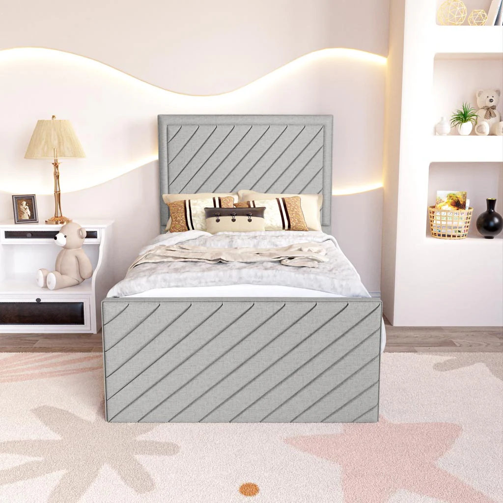 Oxford Kids Upholstered Bed - Image 2