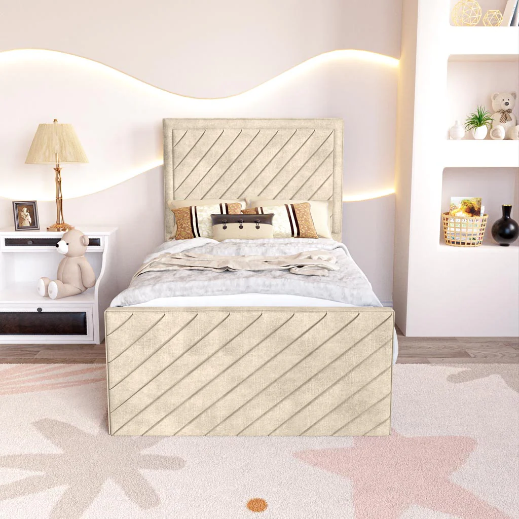 Oxford Kids Upholstered Ottoman Bed - Image 5