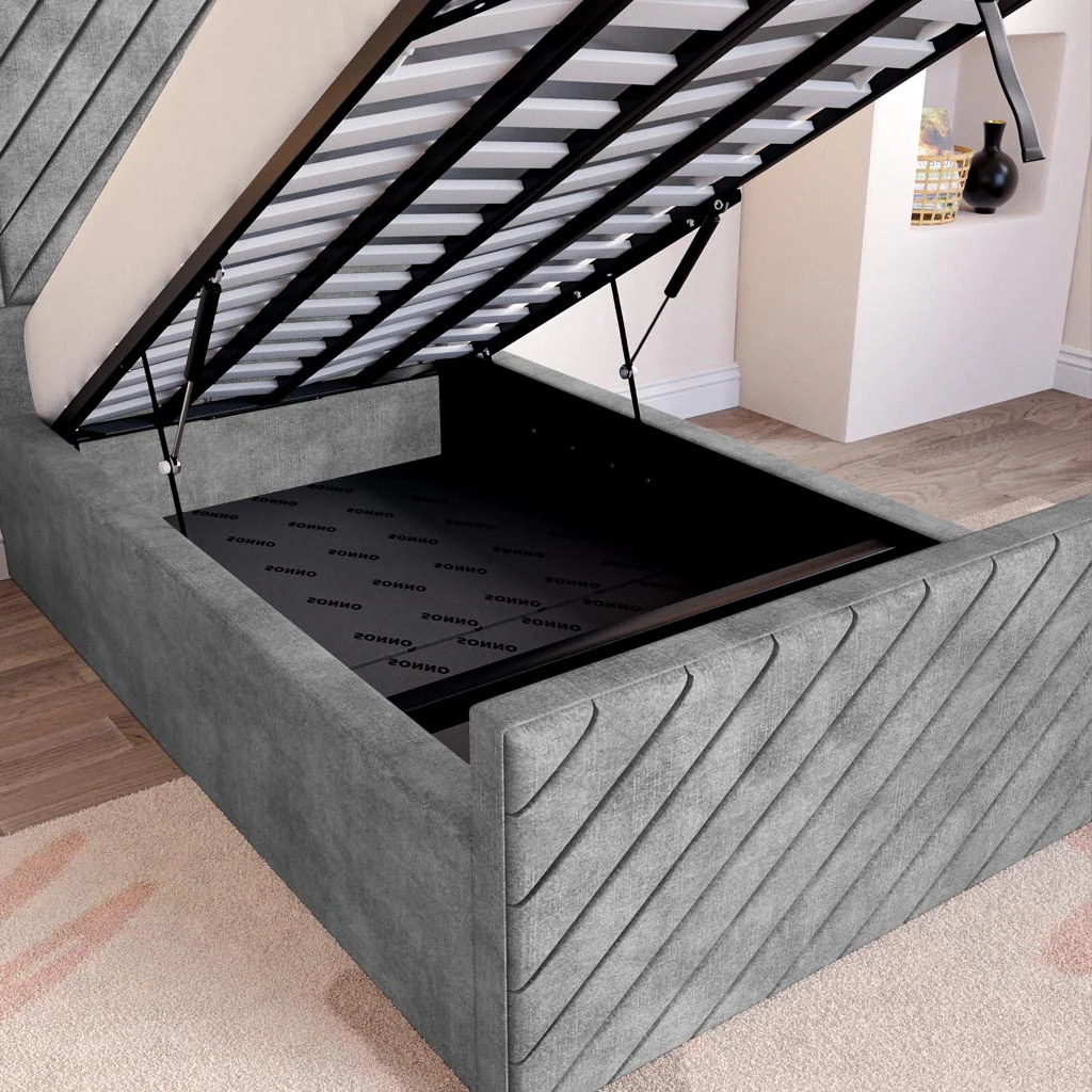 Oxford Kids Upholstered Ottoman Bed - Image 7