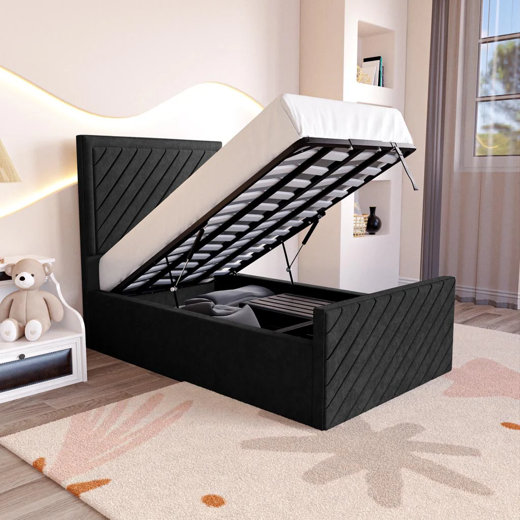 Oxford Kids Upholstered Ottoman Bed - Image 6