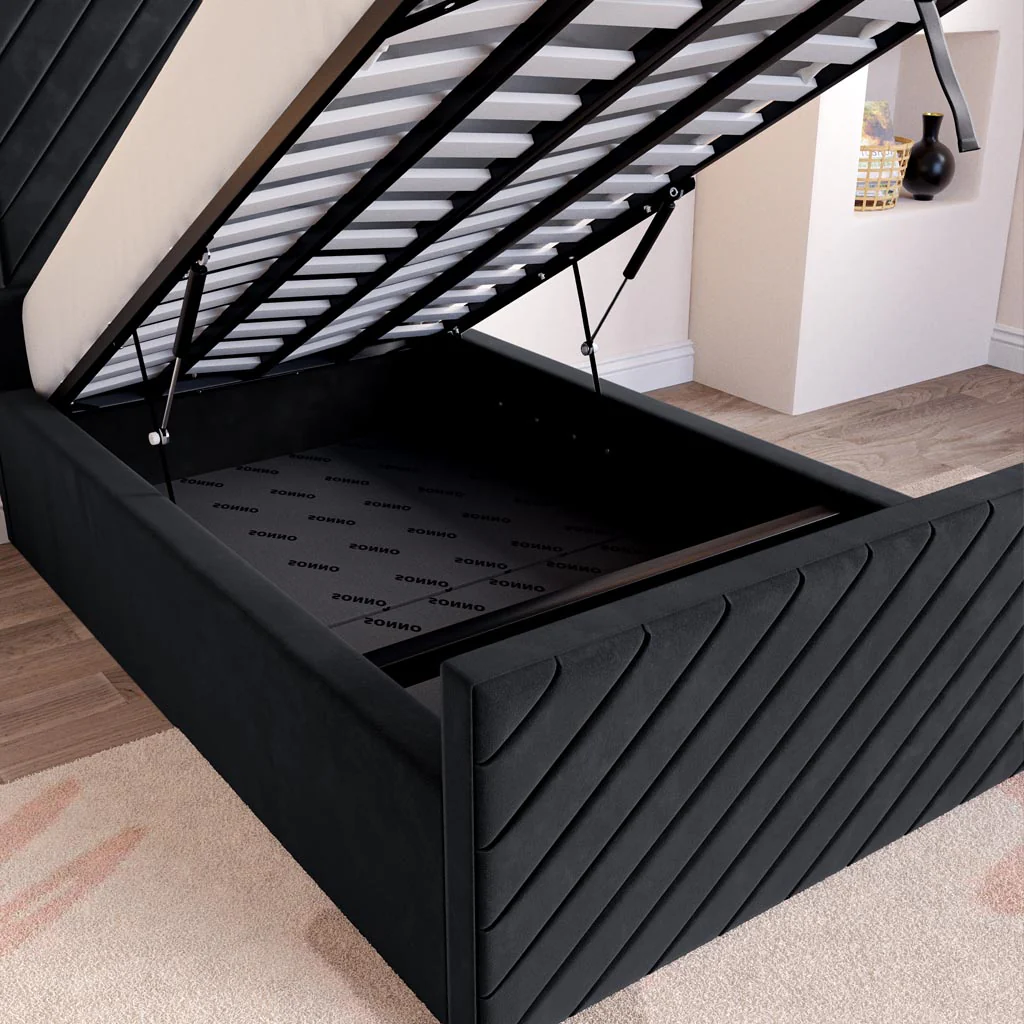 Oxford Kids Upholstered Ottoman Bed - Image 7