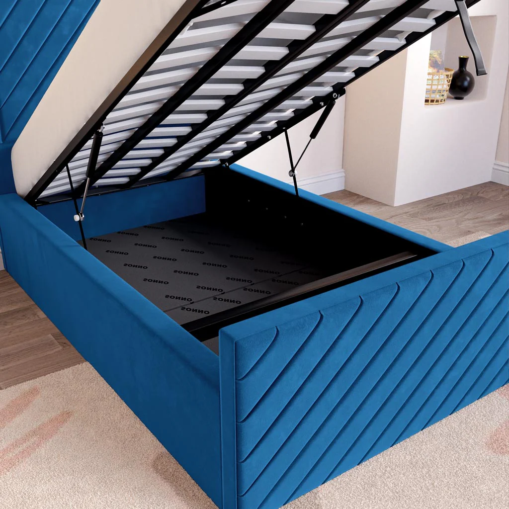 Oxford Kids Upholstered Ottoman Bed - Image 7