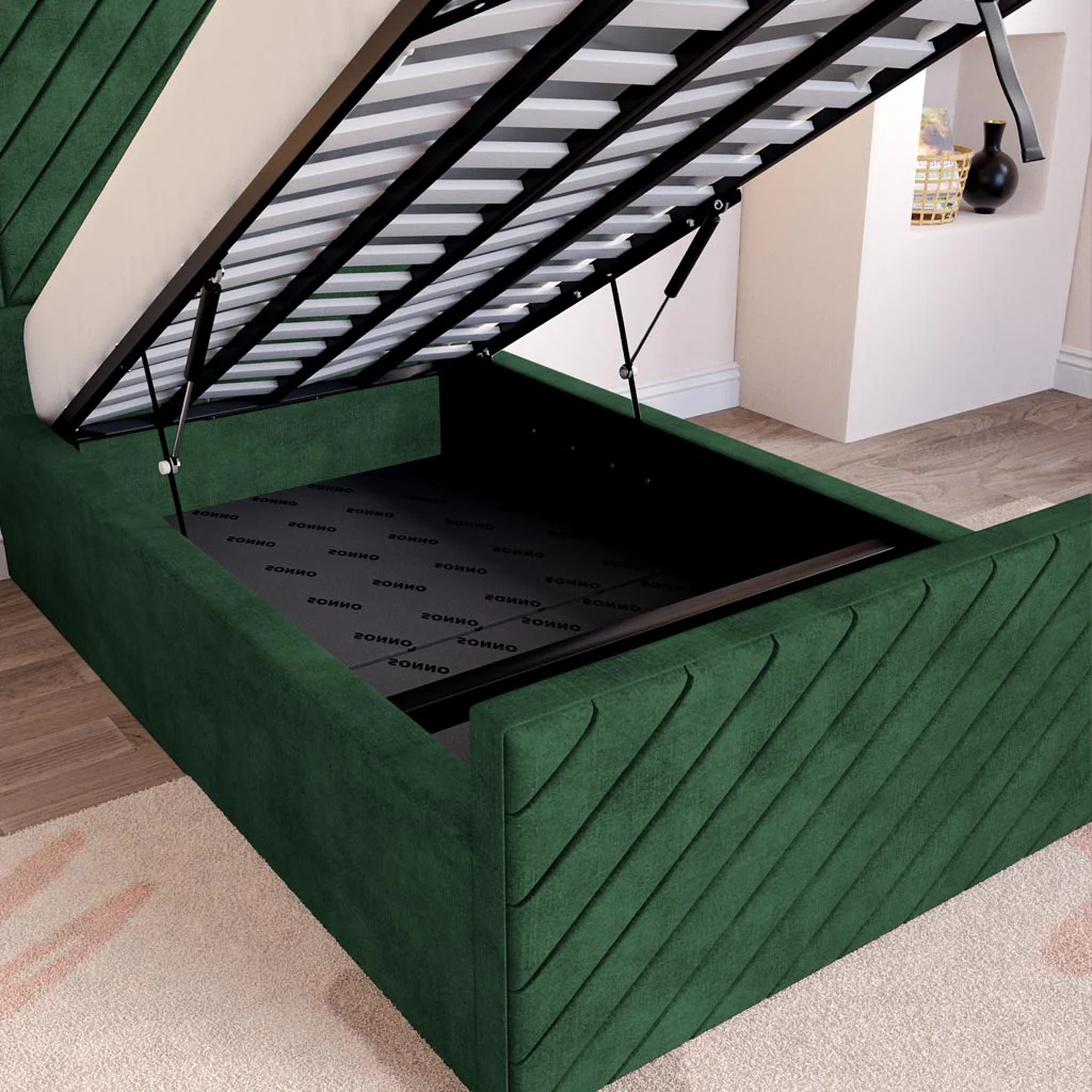 Oxford Kids Upholstered Ottoman Bed - Image 7
