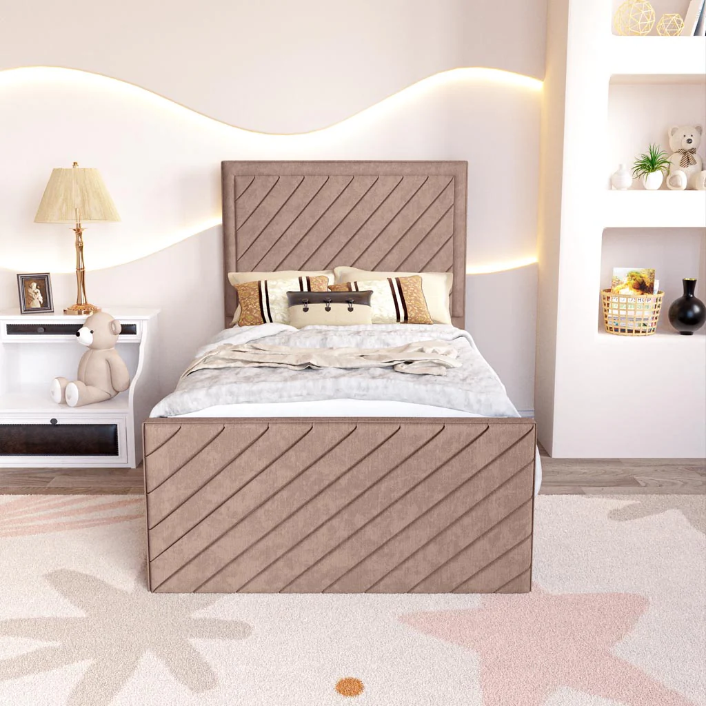 Oxford Kids Upholstered Ottoman Bed - Image 5