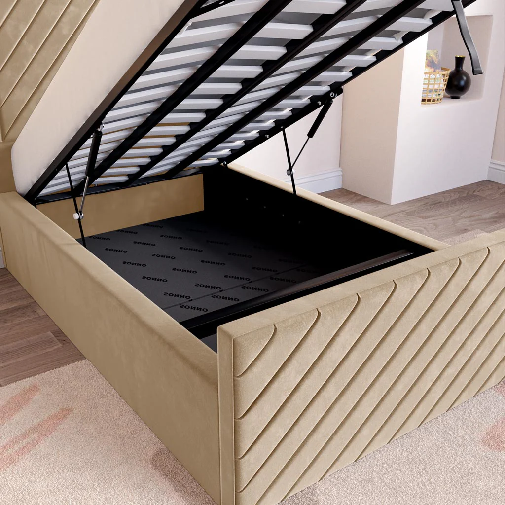 Oxford Kids Upholstered Ottoman Bed - Image 7