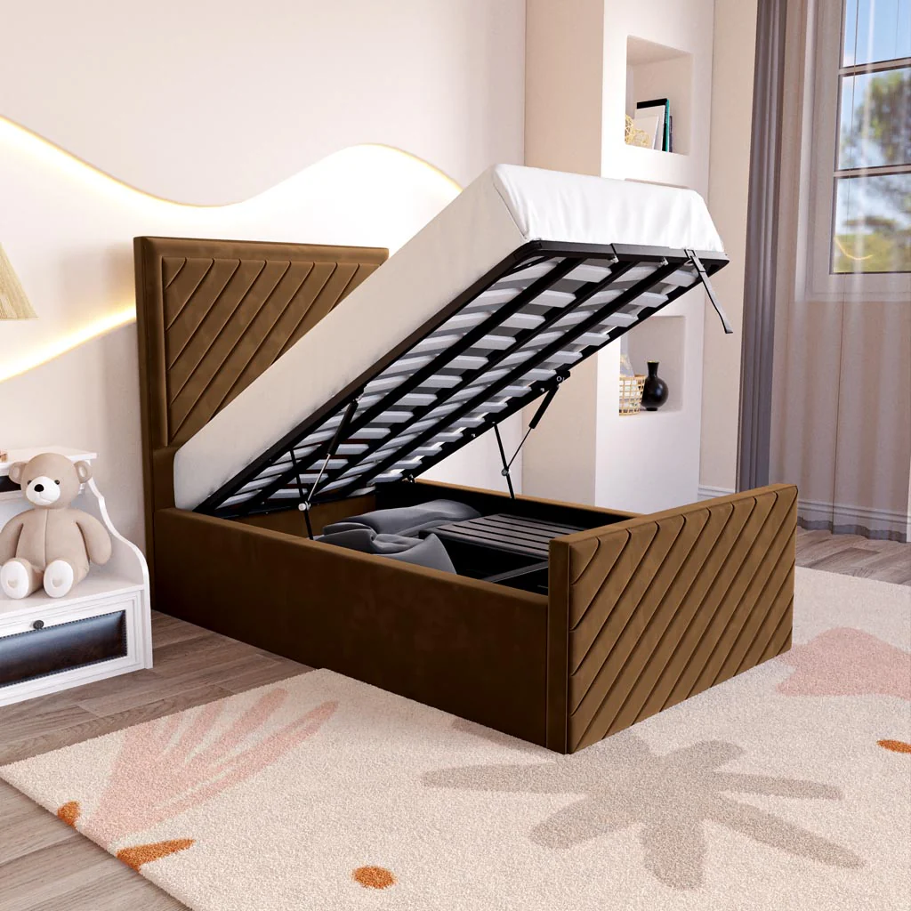 Oxford Kids Upholstered Ottoman Bed - Image 6