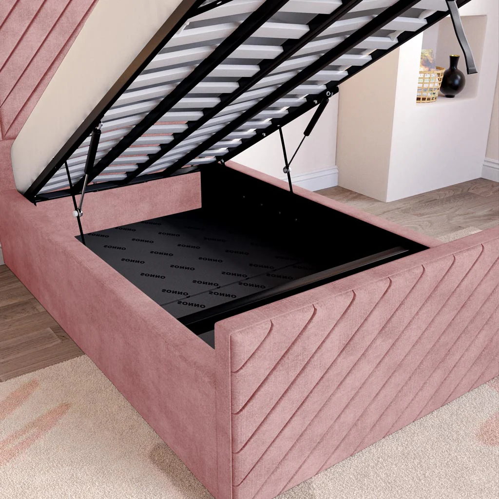 Oxford Kids Upholstered Ottoman Bed - Image 7