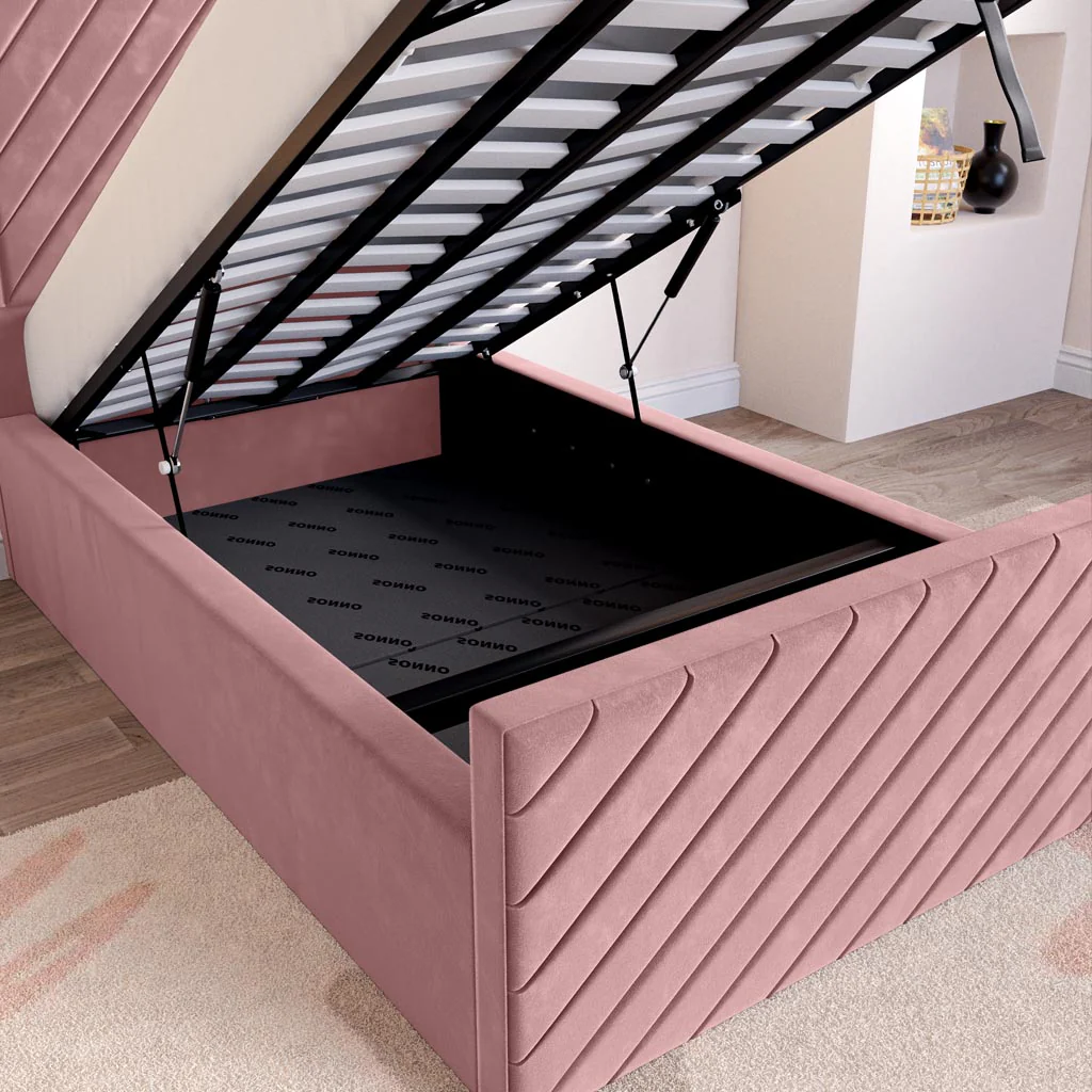Oxford Kids Upholstered Ottoman Bed - Image 7