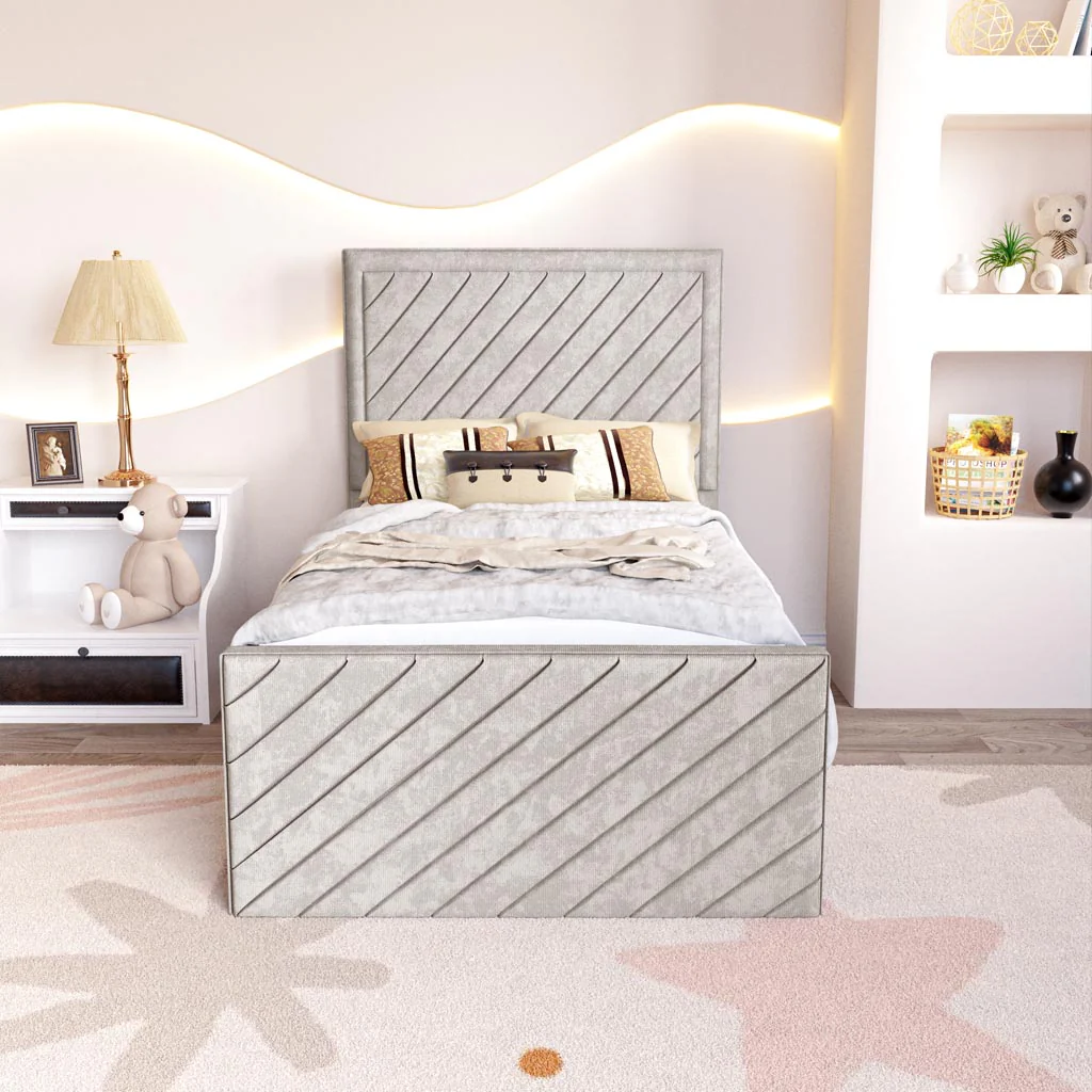Oxford Kids Upholstered Ottoman Bed - Image 5