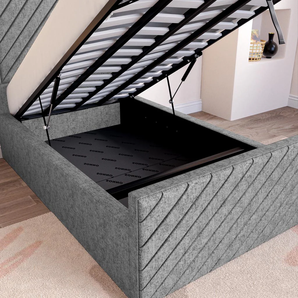 Oxford Kids Upholstered Ottoman Bed - Image 7