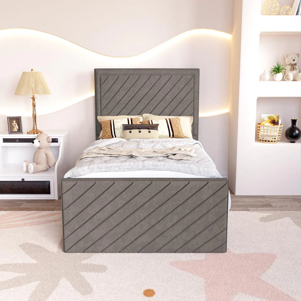 Oxford Kids Upholstered Ottoman Bed - Image 5
