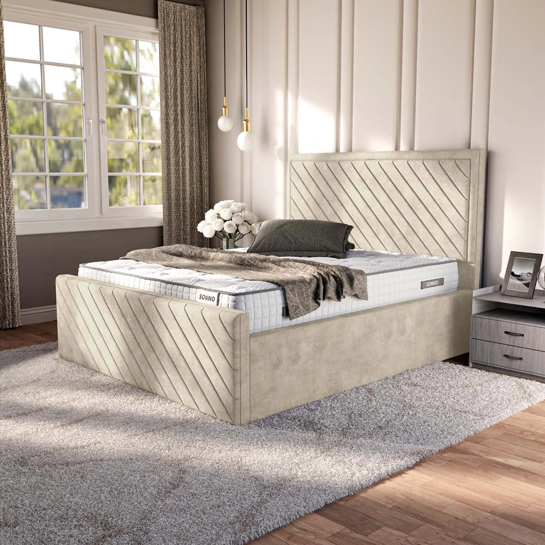 Oxford Upholstered Ottoman Bed - Image 3