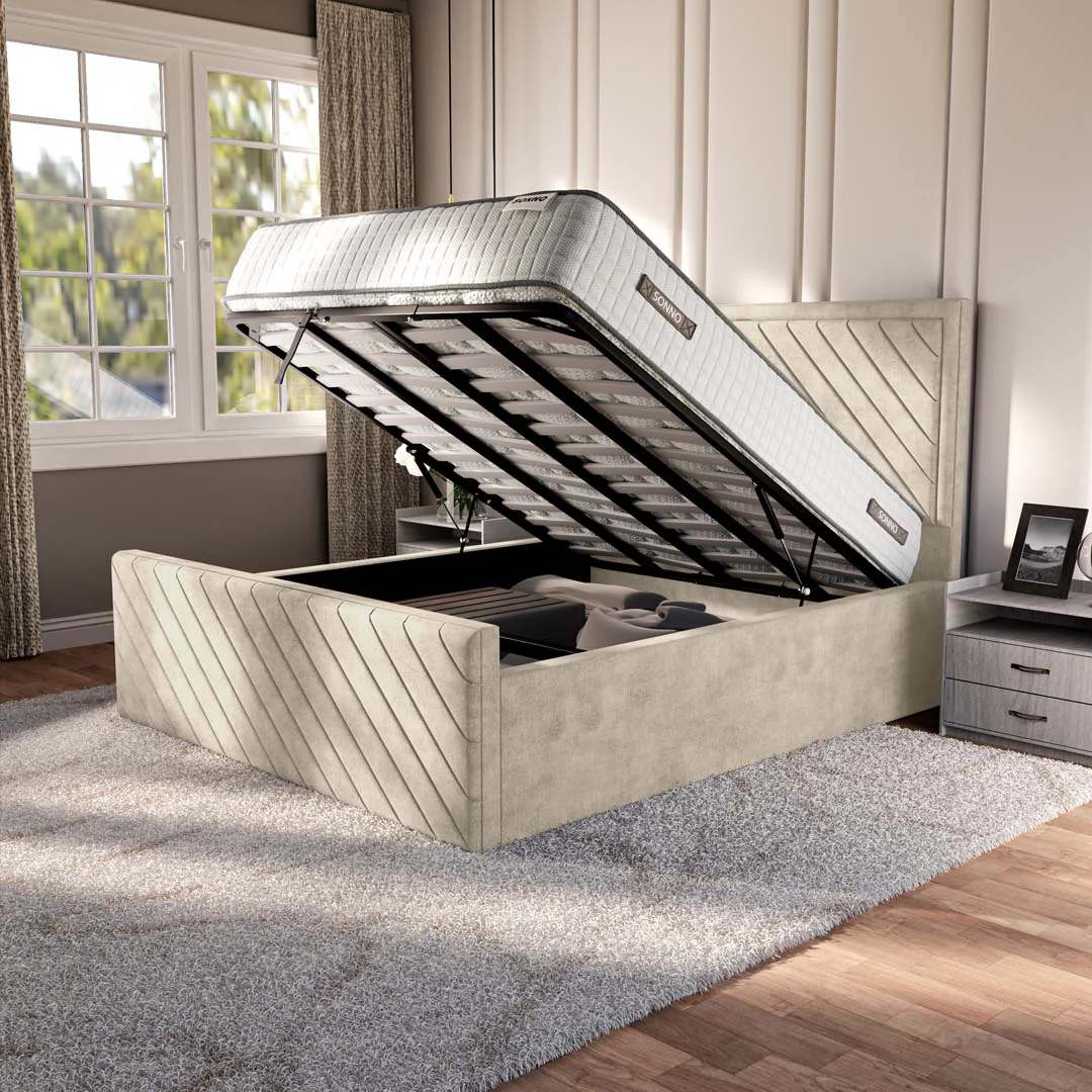 Oxford Upholstered Ottoman Bed - Image 6