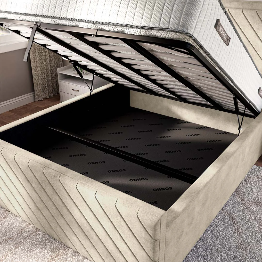 Oxford Upholstered Ottoman Bed - Image 7