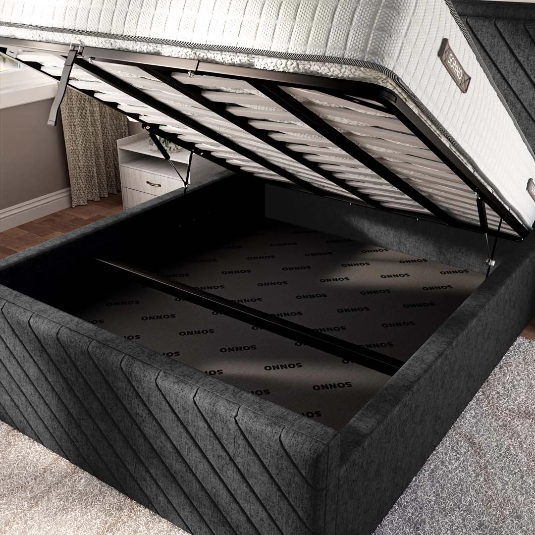 Oxford Upholstered Ottoman Bed - Image 7