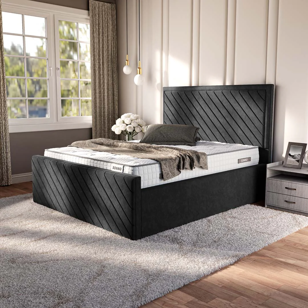 Oxford Upholstered Ottoman Bed - Image 3