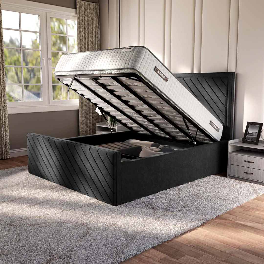 Oxford Upholstered Ottoman Bed - Image 6
