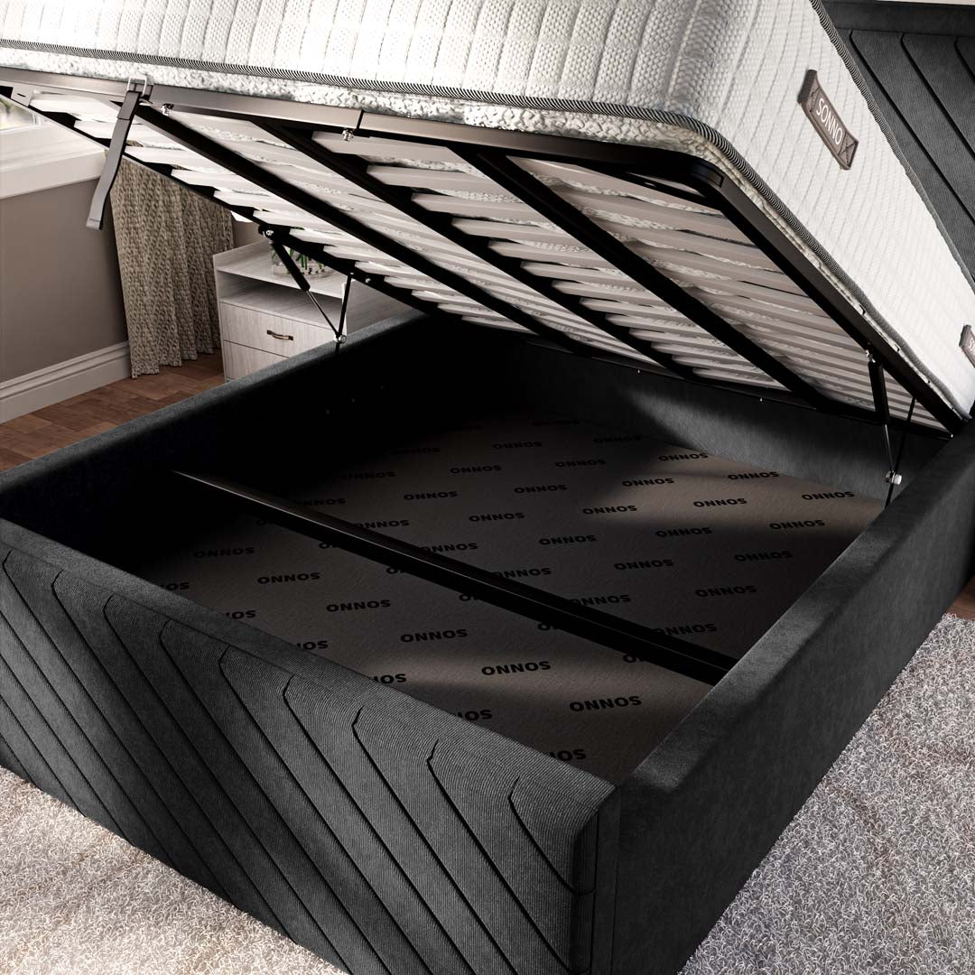 Oxford Upholstered Ottoman Bed - Image 7