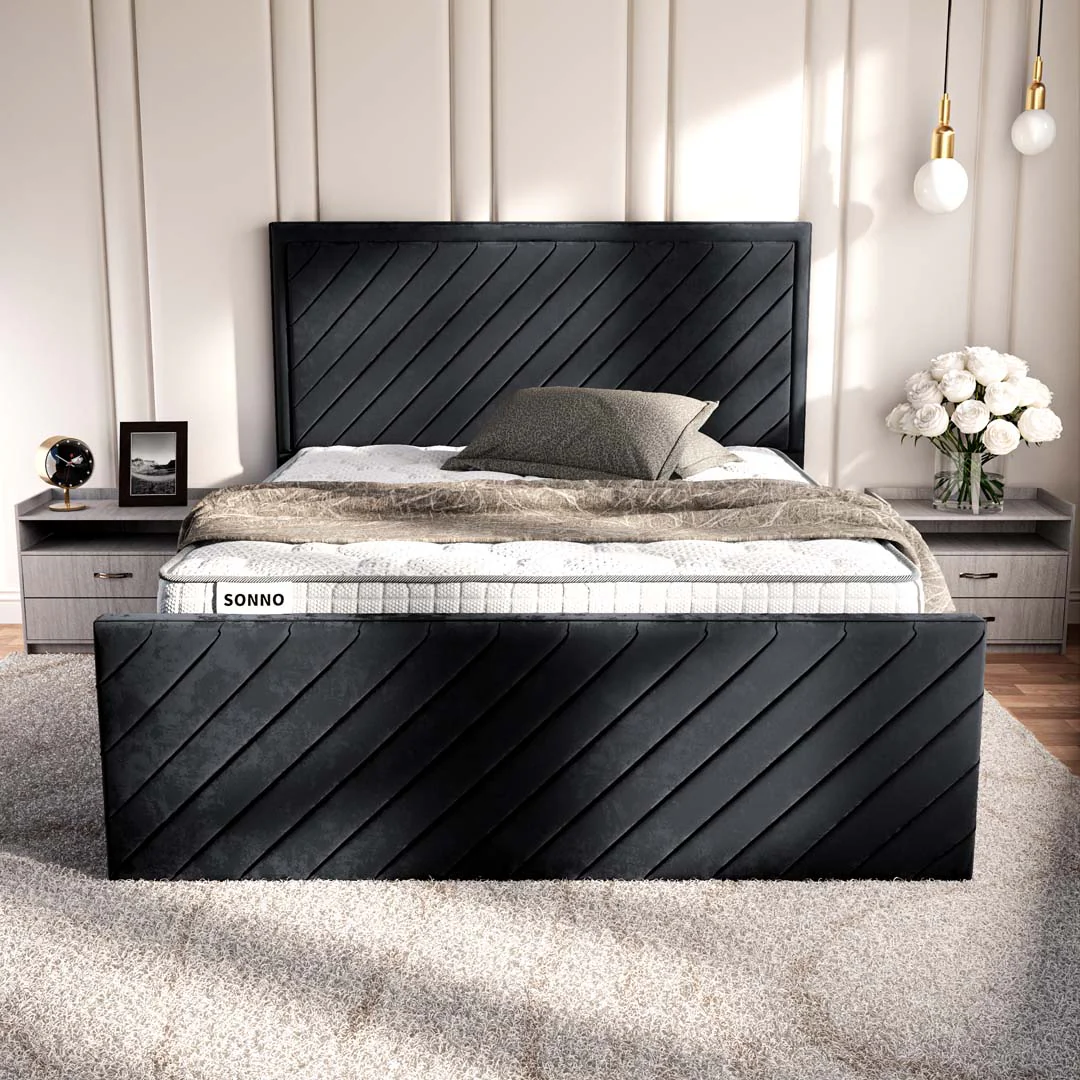 Oxford Upholstered Ottoman Bed - Image 5