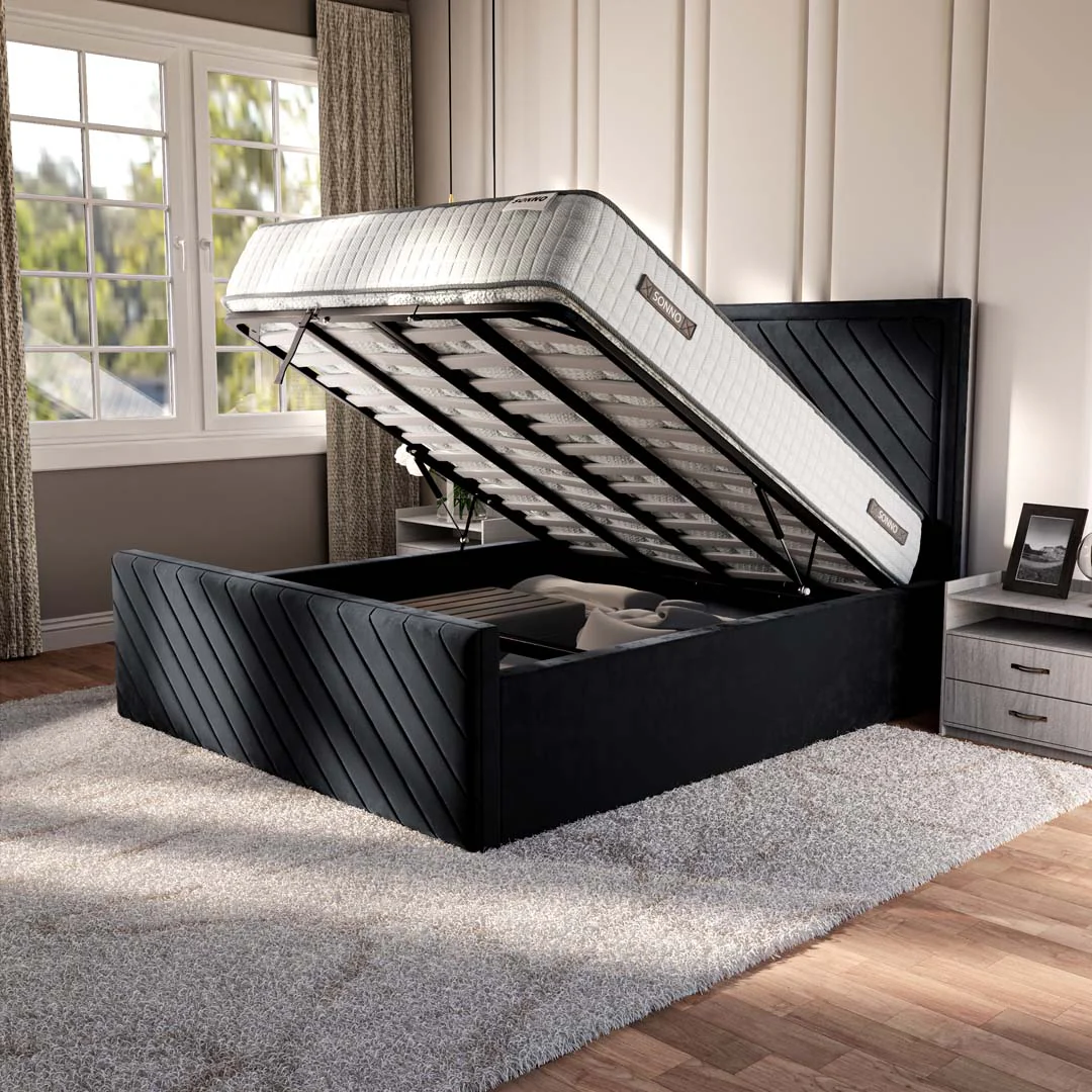 Oxford Upholstered Ottoman Bed - Image 6