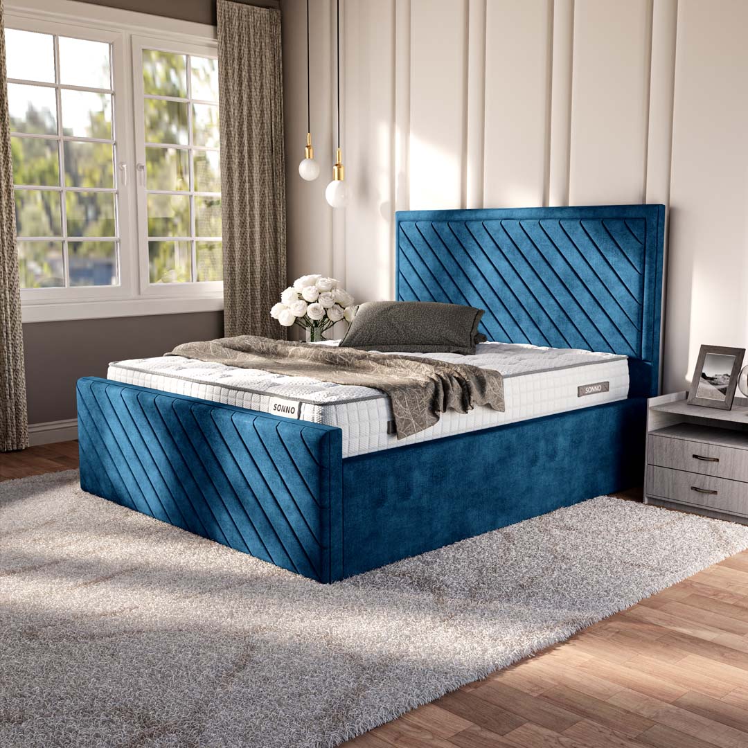 Oxford Upholstered Ottoman Bed - Image 3